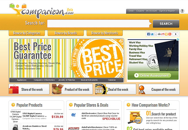 Price Comparison Website